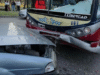 Seis heridos en un choque entre un colectivo y un auto en Burzaco