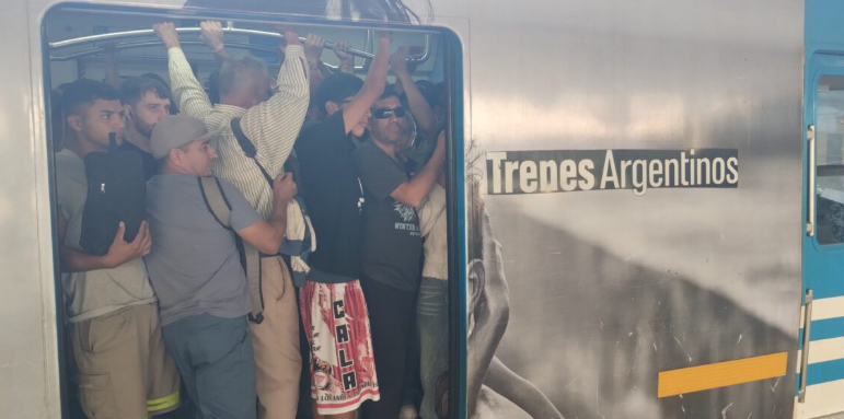 Otra mañana con demoras en el tren Roca por fallas en Gerli