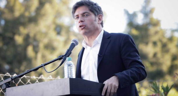 Kicillof llega a San Vicente para inaugurar obras